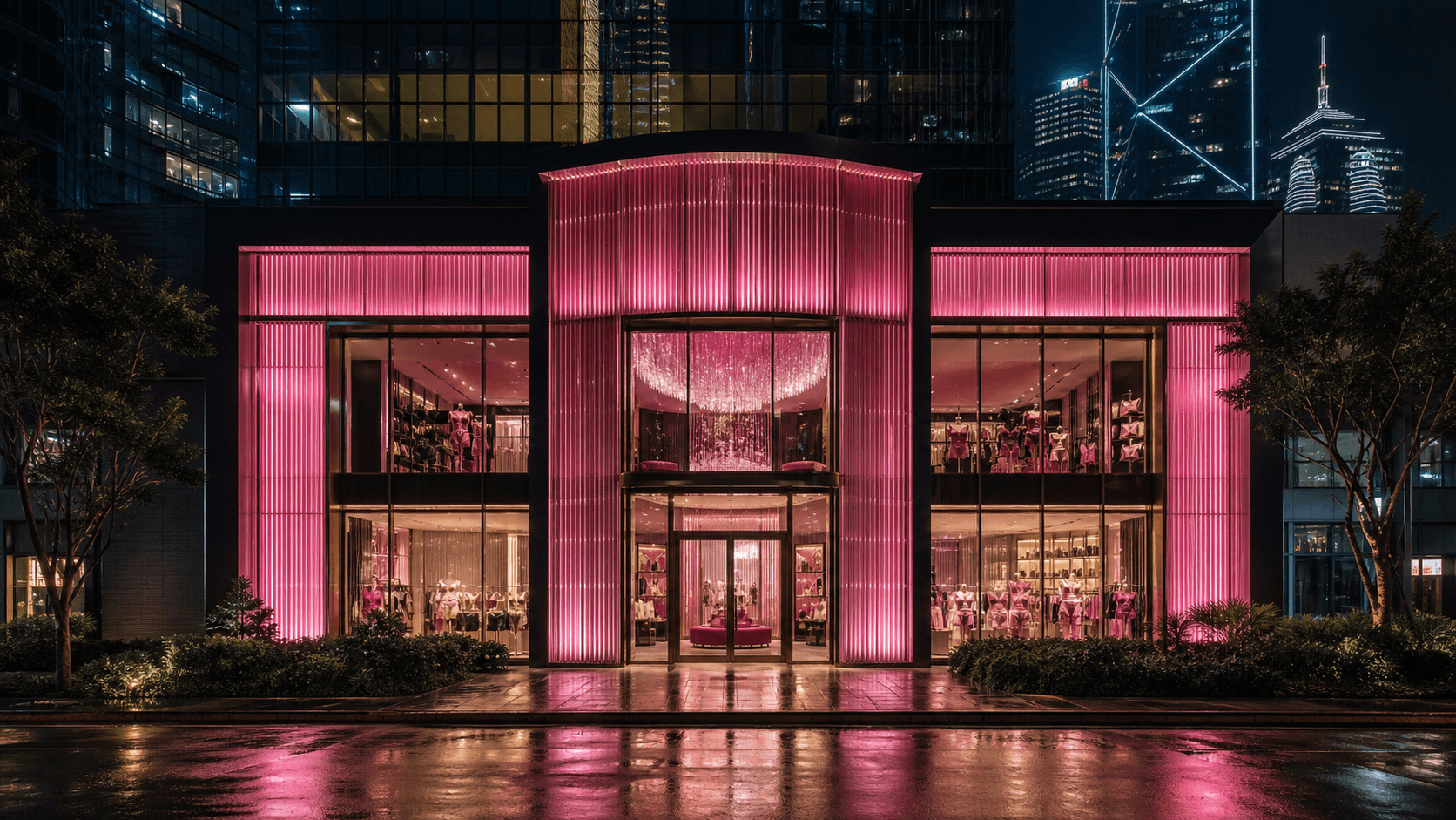 Victoria's Secret Hong Kong flagship launch
