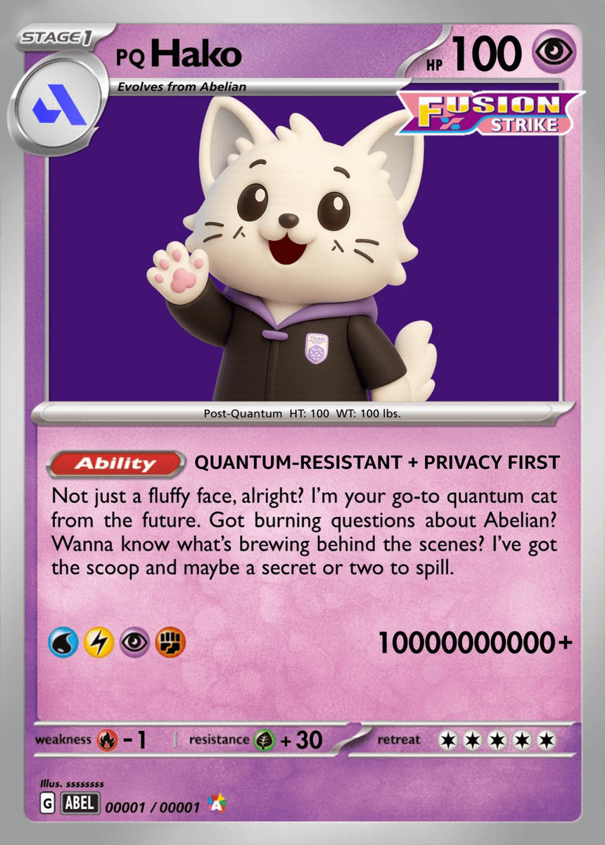 Hako character lore card